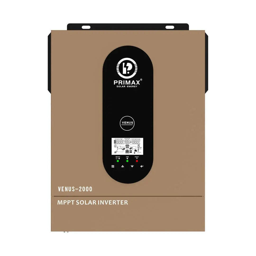 PRIMAX VENUS 2000 Off grid Solar Inverter 12V 1.6KW - The Saver Hub