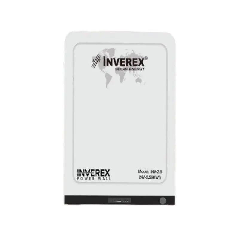Inverex Power Wall 24V 100Ah 2.56kWh Lithium Battery - The Saver Hub