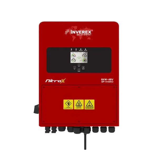 Inverex Nitrox 6 KW - 48 V Solar inverter (Single phase) - The Saver Hub