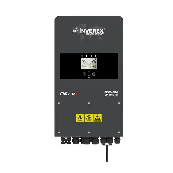 Inverex Nitrox 8 KW - 48 V Solar inverter (Single phase) - The Saver Hub