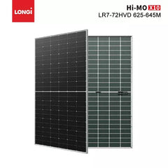 Longi X - 10 BI - Facial 645W Solar Panel - The Saver Hub