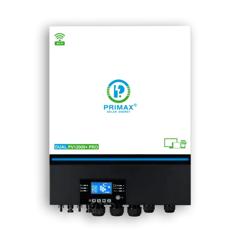 PRIMAX GALAXY DUAL PV12000+ PRO HYBRID SOLAR INVERTER 11KW With 12KW MPPT Solar Charge Controller - The Saver Hub