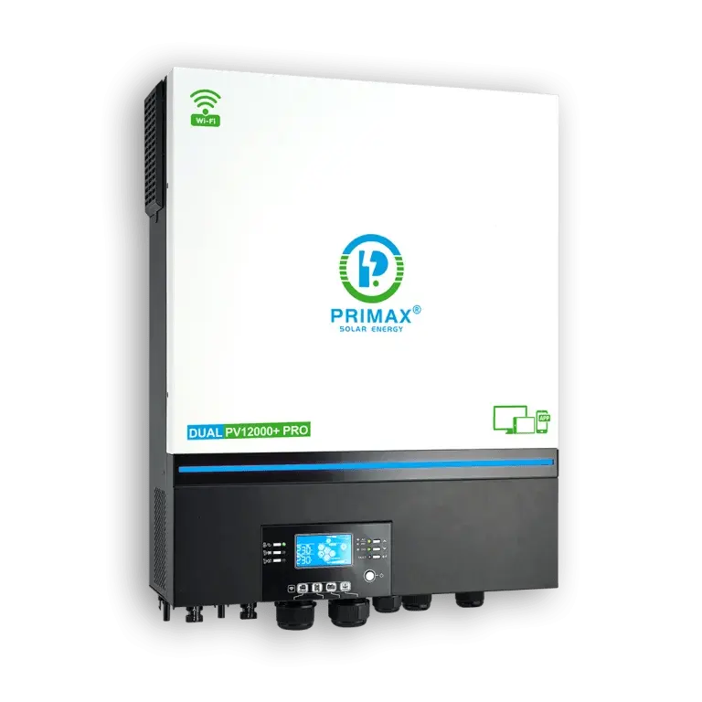 PRIMAX GALAXY DUAL PV12000+ PRO HYBRID SOLAR INVERTER 11KW With 12KW MPPT Solar Charge Controller - The Saver Hub