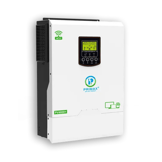 PRIMAX GALAXY PV4000+ Hybrid Solar Inverter 3KW with 4000W MPPT Solar Charge Controller - The Saver Hub