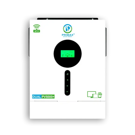 PRIMAX GALAXY PV5000+ Hybrid Solar Inverter 3.6KW with 5000W MPPT Solar Charge Controller - The Saver Hub