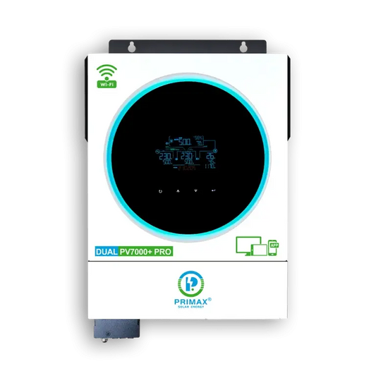 PRIMAX GALAXY PV7000+ Hybrid Solar Inverter 6KW with 6000W MPPT Solar Charge Controller - The Saver Hub